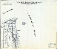 Page 006 - Kilisut Harbor, Fort Flagler, Marrowstone Island, Marrowstone Point, Craven rock, Jefferson County 1952